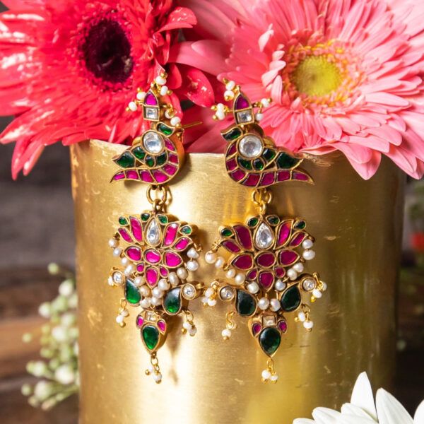 Kundan Earrings (EVD14)