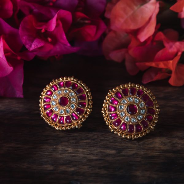 Kundan Stud (EVD25)