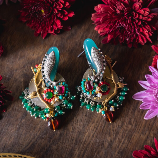 Vaibhava Earrings (EVAI07)