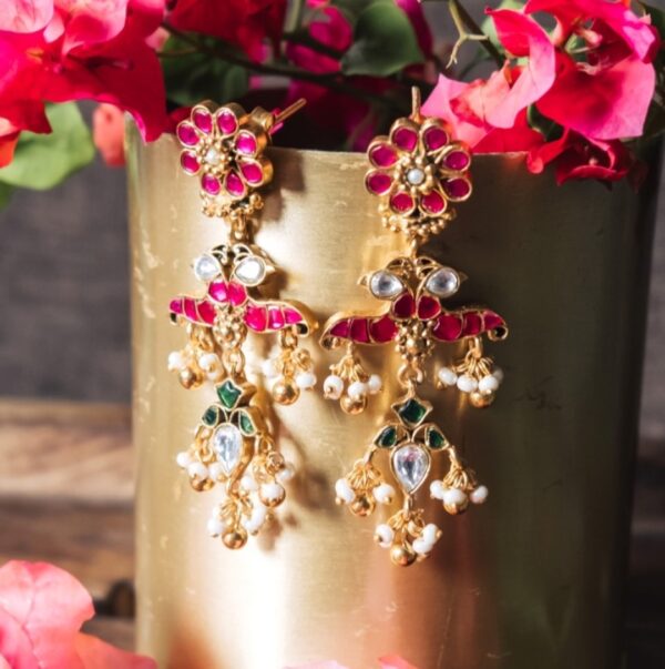 Kundan Earrings (EVD56)