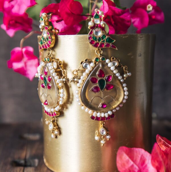 Kundan Earrings (EVD58)