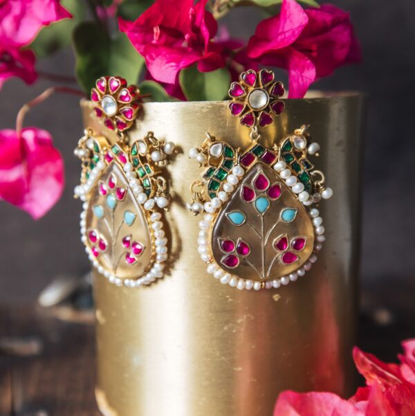 Kundan Earrings (EVD60)